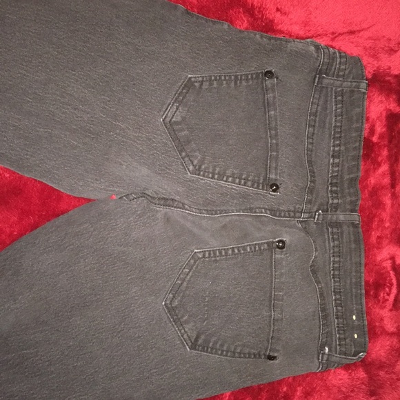 black non ripped 21 Denim jeans size 27x32 - Picture 2 of 3